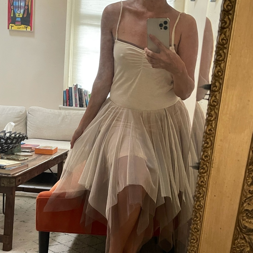 RYU flowing romantic vintage tulle dress